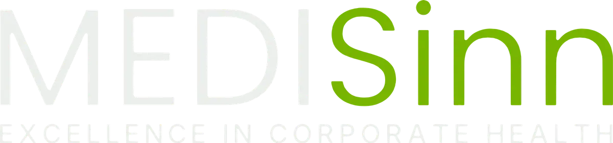 Wortmarke MEDISinn mit dem Zusatz Excellence in Corporate Health